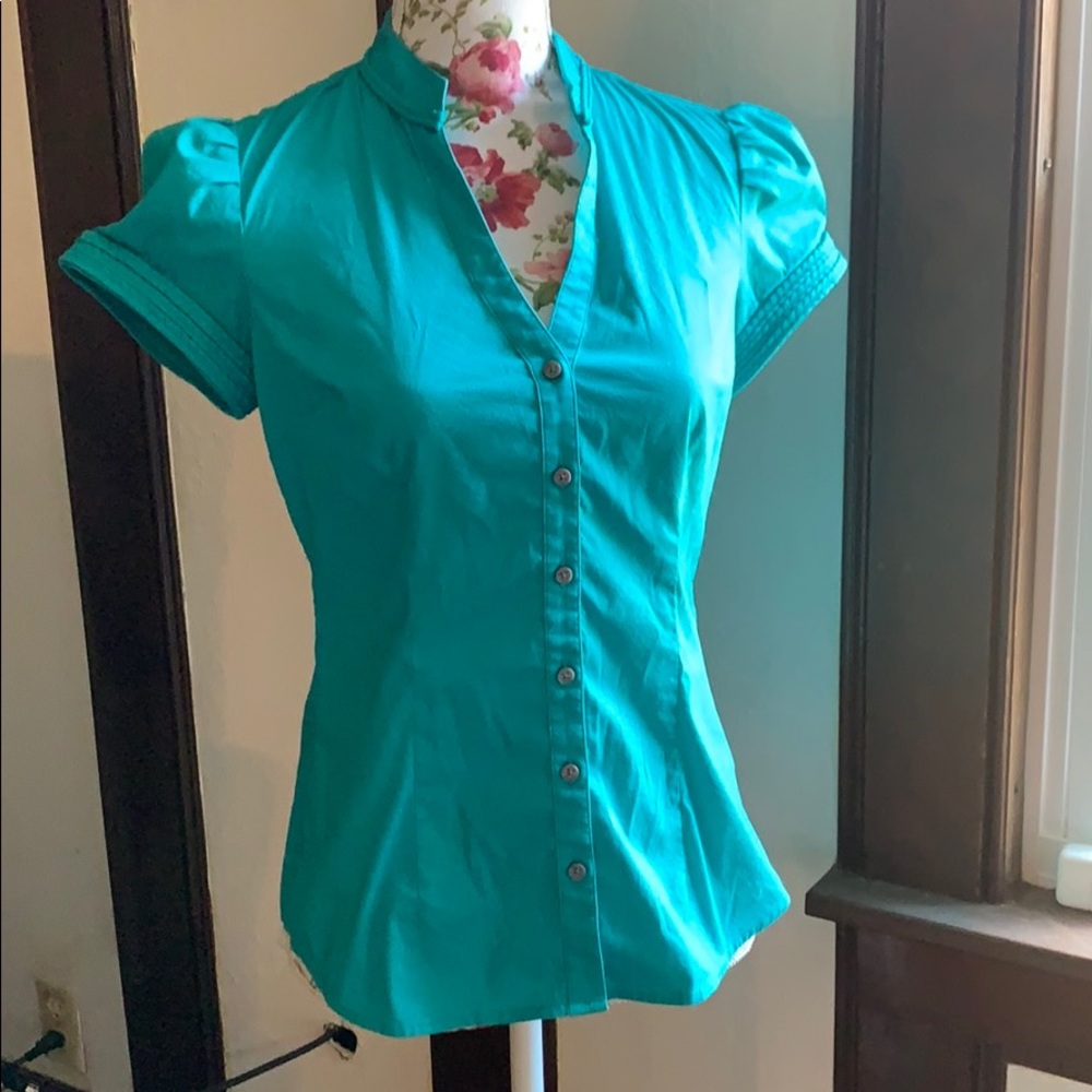 Braided detail button down💖